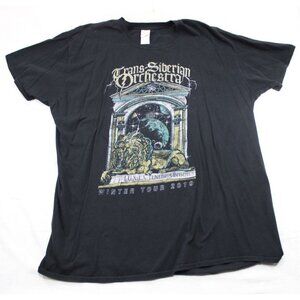 Trans-Siberian Orchestra Winter Tour 2019 Gildan Softstyle T-Shirt 2XL Black